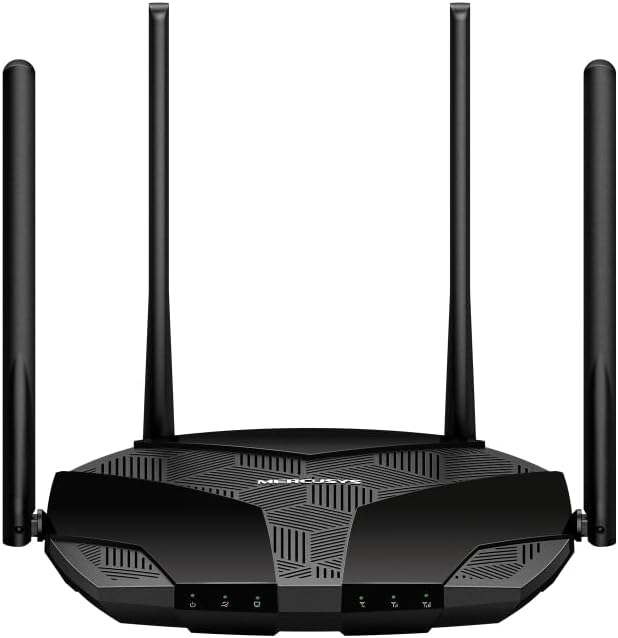Mercusys Router MB235-4G LTE 4G, 4G+ Cat6 do 300 Mbps, obsługuje karty nano SIM, Dual-Band WLAN AC1200, porty Gigabit LAN/WAN, Plug and Play, EasyMesh