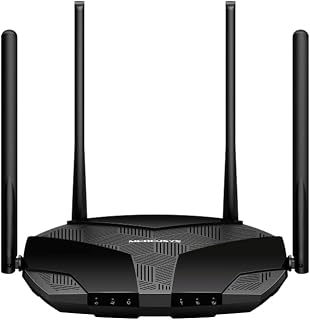 Mercusys MB235-4G LTE 4G Router, 4G+ Cat6 bis zu 300Mbps, unterstützt Nano SIM Karten, Dual-Band WLAN AC1200, Gigabit-LAN/WAN-Anschlüsse, Plug und Play, EasyMesh