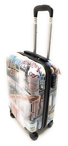 TROLLEY LUMI IDONEO EASYJET Cm.50x40x20-ABS RIGIDO...