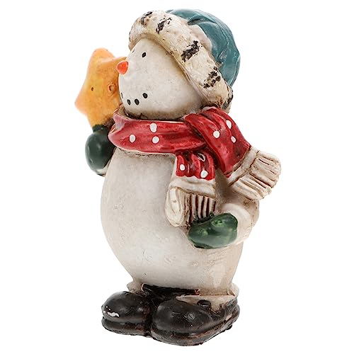 Ipetboom 1 Pieza Adorno Navideño para Mesa Decoración de Navidad Miniatura Figuras Navideñas Originales el Festivo