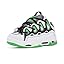 White/Black/Green