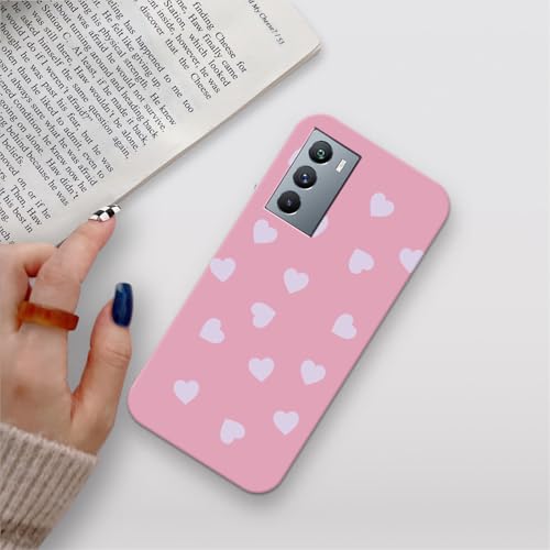 Image of COLORflow Back Cover Compatible with iQOO 9 SE 5G | Heart Celestial Color Customized Back Cover Compatible with iQOO 9 SE 5G