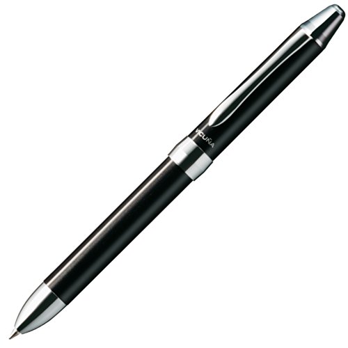Pentel Multi Function Pen Vicuna EX, Fine Ballpoint Pen and 0.5mm Mechanical Pencil, Black Body (BXW1375A)