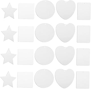 VICASKY 40 Peças Placa De Suspensão De Ar De Sublimação DIY Espaços Em Branco De Calor Purificadores De Ar De Carro Purificadores De Ar De Sublimação Em Branco Purificadores De Ar Para