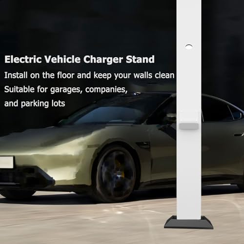 Borne électrique extérieure propre grâce au support de recharge universel