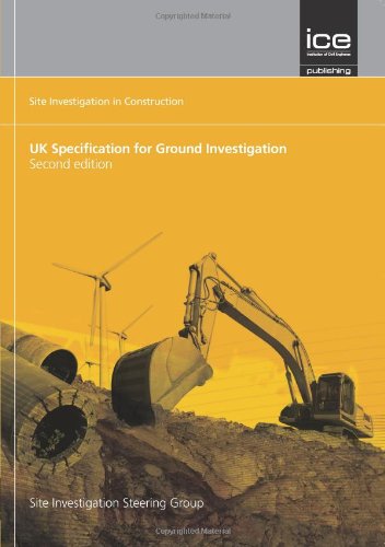 Buy UK Specification for Ground Investigation: (Site Investigation in Construction Series) — BookShops.in