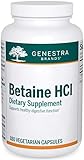 Genestra Brands - Betaine HCl - Betaine Hydrochloride Supplement for Protein Digestion - 180...