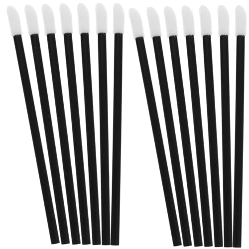 SMASOLO 200個 使い捨て空心リップブラシ ポータブル化粧用リップグロス 口紅アプリケーター 多機能メイクアップブラシ 毎日のメイクに