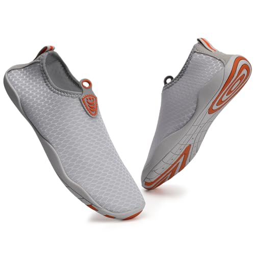 TEOKJ Water Shoes Quick Dry Barefoot Yoga Water Aqua Sport Pool Beach Swim Surf Driving for Women Men