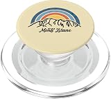 Tour de Mont Blanc TMB Europa Francia Italia Regalos de Senderismo PopSockets PopGrip para MagSafe