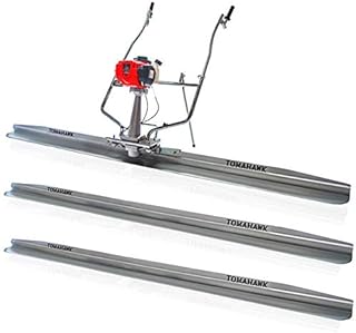 TOMAHAWK Power Screed Concrete Finishing Tool with 12ft, 8ft, and 4ft Blades Bull Float Honda GX35