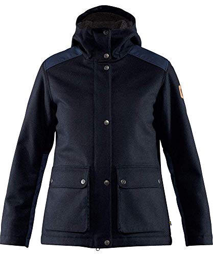 FJALLRAVEN F89796-575 Greenland Re-Wool Jacket W Night Sky S