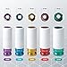 CARTMAN 5 Piece Set 1/2 Inch Drive Deep Impact Socket, Non-Marring Impact Lug Nut Socket with Protective Sleeves, CR-MO