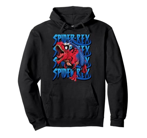 Sweat-shirt à capuche Spider-Rex Marvel pull imprimé graphique dinosaure