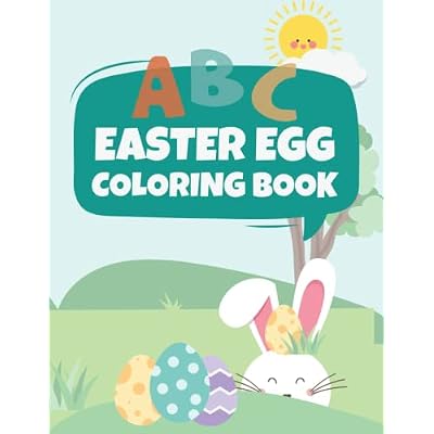 ABC Easter Egg Coloring Book