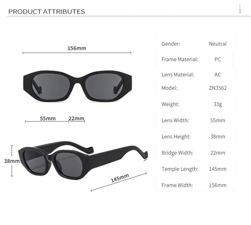 Lunettes de soleil rétro polyvalentes avec protection pour la conduite - 2