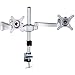 Produktbild MDM05 Dual Monitor Arm Stand w/Desk Mount Clamp & Grommet for Two 17"-27" Screens in Silver