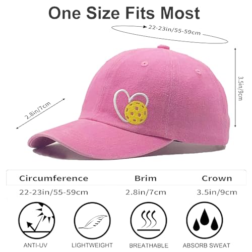 Gorra de algodón ajustable para pickleball unisex miniatura 3