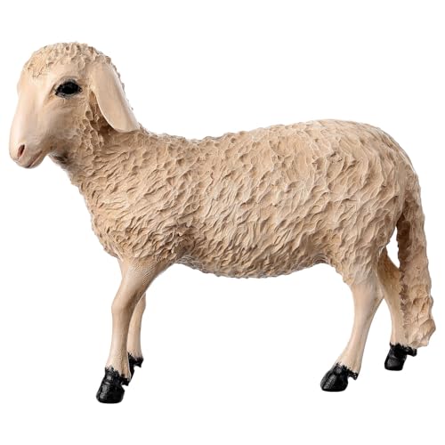 Holyart Sheep statue for Lando Landi's Nativity Scene of 100 cm for OUTDOOR, fibreglass