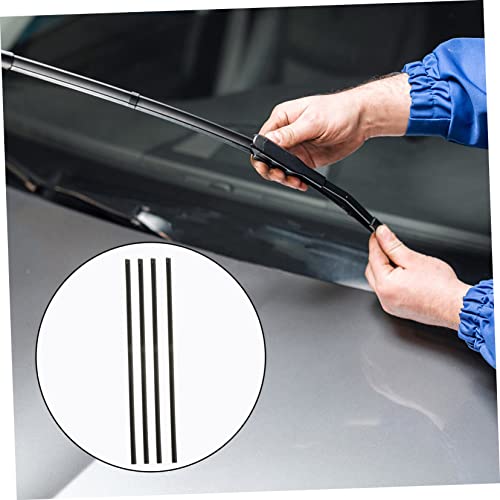 NOLITOY 4Pcs Tira De Limpador De Carro Lâminas De Borracha Tiras De Substituição Lâminas De Limpador