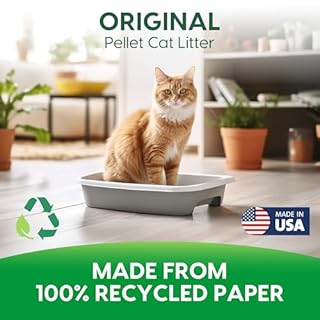 Fresh News Post Consumer Paper Pellet Cat Litter, 12-Pound