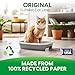 Fresh News Recycled Paper, Original Pellet Cat Litter, 12 Pound,Packaging May Vary