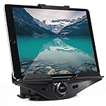 Targus In Car Mount for iPad & 7-11" Tablet, Quick Fit Adjustable Straps, Easy to Mount with BOA Technology, Black