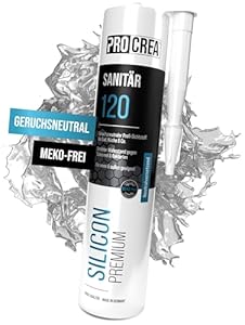 PROCREA Premium Sanitärsilikon Bad Küche Transparent