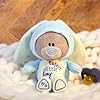 Me to You Tiny Tatty Teddy New Baby Boy Plush Bear In Bunny Onesie, 10cm Bear - Official Collection #3