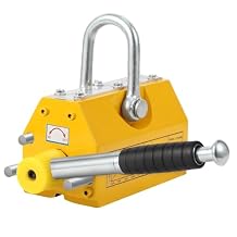 Magnetic Lifter ,Heavy Duty Magnet Powerful Permanent Rare ,for Lifting Plate Steel, Board, Used in Shop Crane, Hoist, Board 2.5 Safety Factor Updated Version,3300LBS
