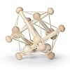 Manhattan Toy Skwish Natural Rattle and Teether Grasping Activity Toy