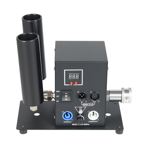 Máquina de humo CO2 150W con doble cabezal y control DMX miniatura 2