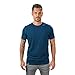 Produktbild ALPIN LOACKER Merino Shirt Herren - Premium Merino Tshirt Herren Kurzarm I Thermo Oberteil Männer und Funktionsshirt für Outdoor I Merino Unterwäsche Herren, Blau L