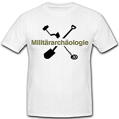 Détecteur de métaux t-shirt blanc Large anti-frottement pour prospection et archéologie