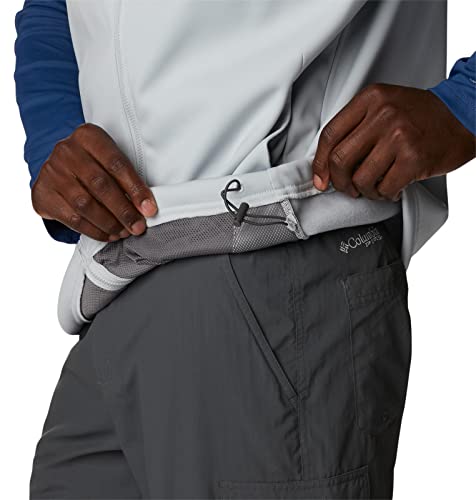 Columbia Men's Terminal Stretch Softshell Vest, Cool Grey, Medium #TOP6