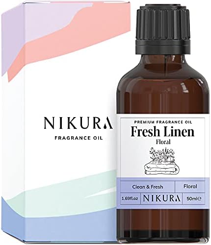 Nikura - Fresh Linen (Floral) Fragrance Oil - 10ml