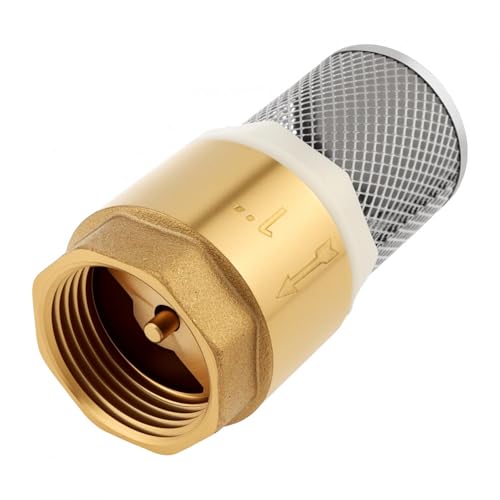 1'' DN25 Foot Valve with Filter Brass Water Pump Check Valve Strainer by PNXKTXO - Used condition - Image 9