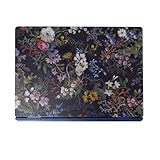 Laptop Skin Compatible with Alienware 16/16X Aurora (2025) - Midnight Blossom - Premium 3M Vinyl Protective Wrap Decal Cover - Easy to Apply | Crafted in The USA by MightySkins