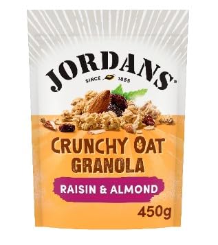 8 x Crunchy Oat Granola Raisin & Almond 450g Delicious Tasty And Twisty