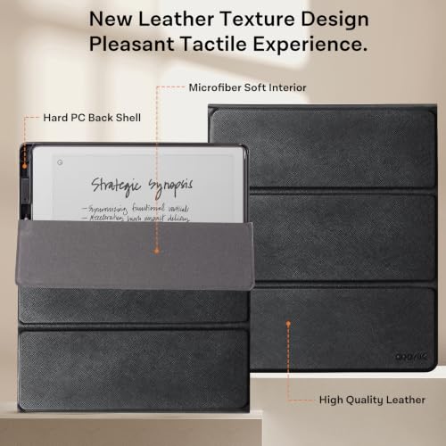 Image of CoBak Satnd Case for Remarkable Paper Pure 10.3 inch Tablet 2026, Black