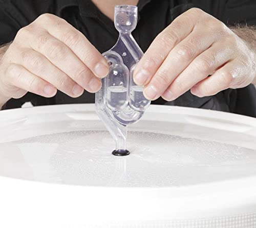 6 pièces Bonde de Fermentation, Soupape D'échappement De Fermentation, Bubbler Home Kit de Brassage de vin Fermentation Airlock barboteur pour Fermentation - Image 8
