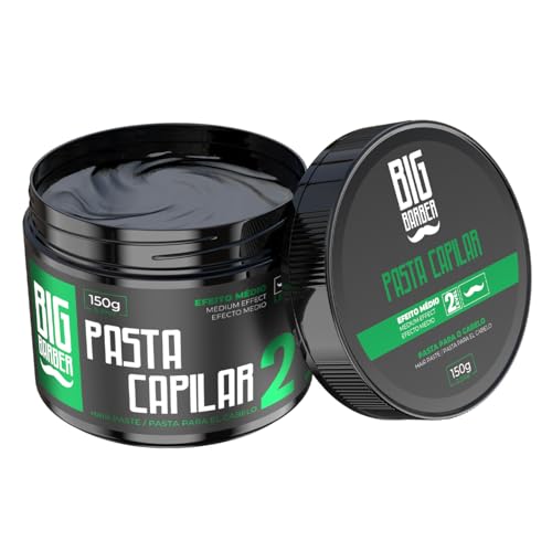 Pasta Capilar Big Barber 150g Level 2 Efeito Médio Profissional