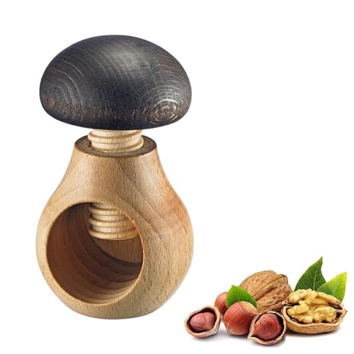 Westmark Schiaccianoci, a fungo, altezza: ca. 9,5 cm, legno di faggio, Holzi, 16772270