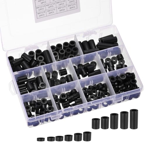 PATIKIL M6iCXy[T[ 260 vX`bNXy[T[A\[gg 6mm ID x 11mm ODXy[T[XN[X^hItEhdCAEgbgXy[T[ 1/4inXN[{gn[hEFA󂯎Mp 