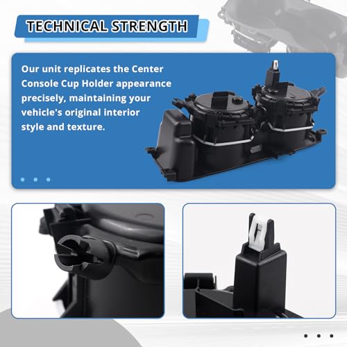 Portavasos para consola central Ford Explorer 20-25 miniatura 4