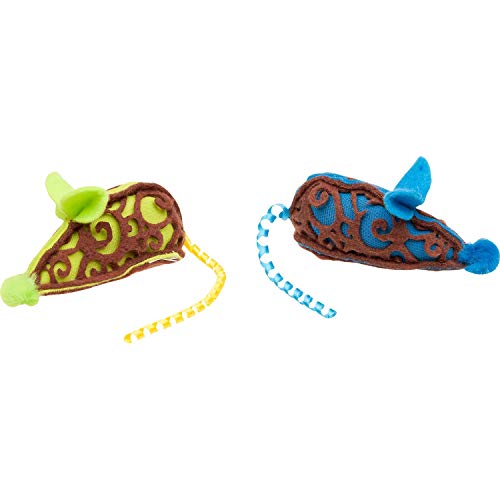 JW Brinquedo Para Gatos Mouse Verde Para Gatos Verde