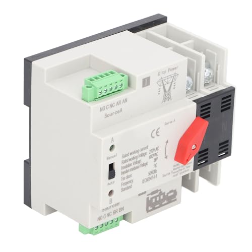 Commutateur de transfert automatique AC220V inverseur source de secours générateur 50Hz