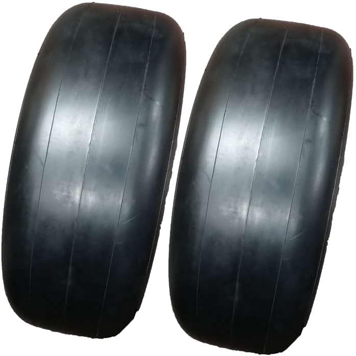 Set of 2 No Flat Free Solid Tires 13x5.00-6 Wheel Assemblies For John Deere TCA13769 13769 TCA12430 TCA26303 B1WL58 D38009
