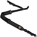S2Delta - USA Made Premium 2 Point Rifle Sling, Fast Adjustment, Modular Attachment Connections, Comfortable 2” Wide Shoulder Strap (Black, Push Button)