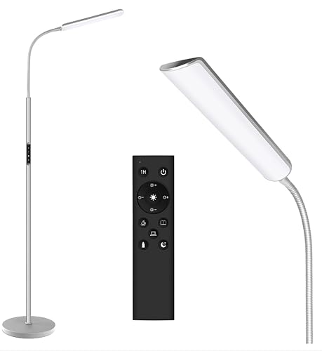 Dimunt LED Floor Lamp, Bright 15W Floor Lamps for Living